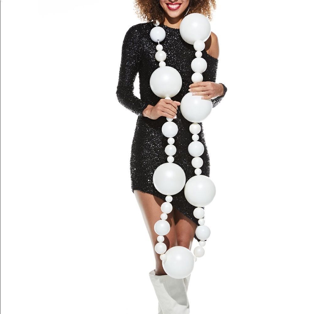 New StyleKeepers Valentina Sequined  Asymmetric